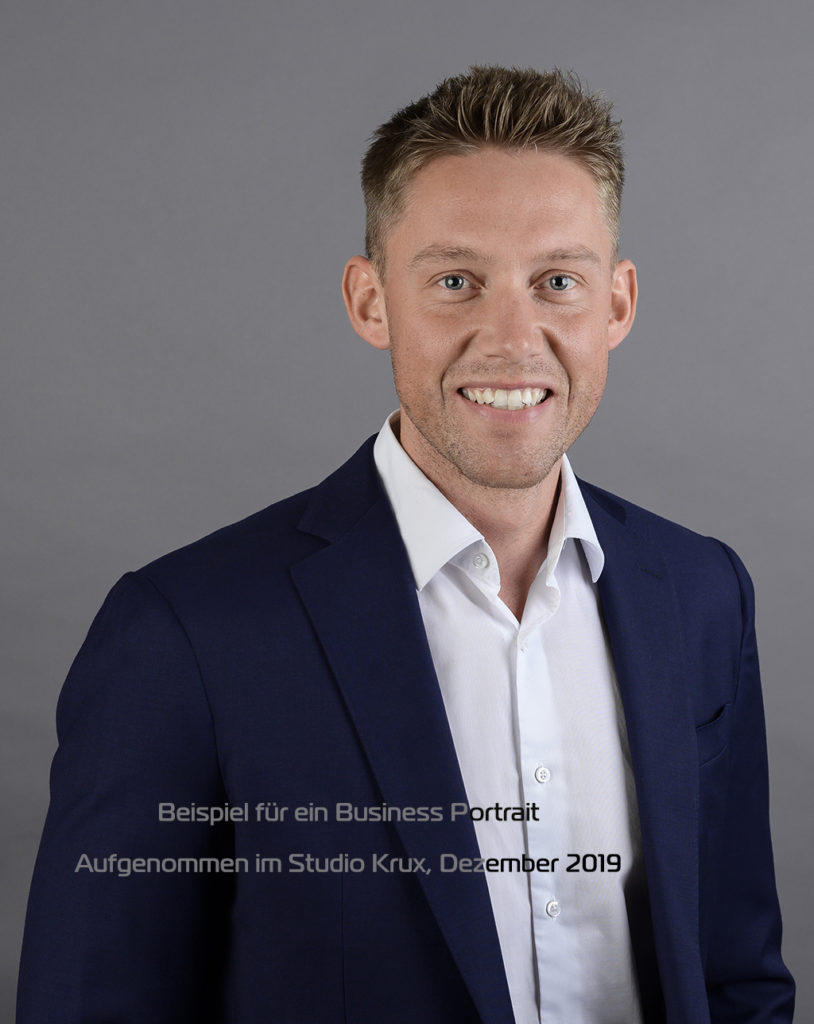 Business Portrait Bewerbung Photostudio Krux